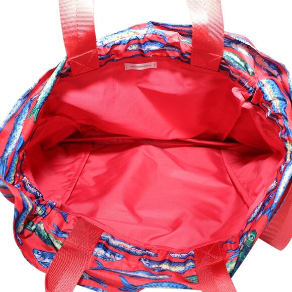 Vera Bradley Deluxe Drawstring Backpack - Fish Tale - NWT - Picture 9 of 10